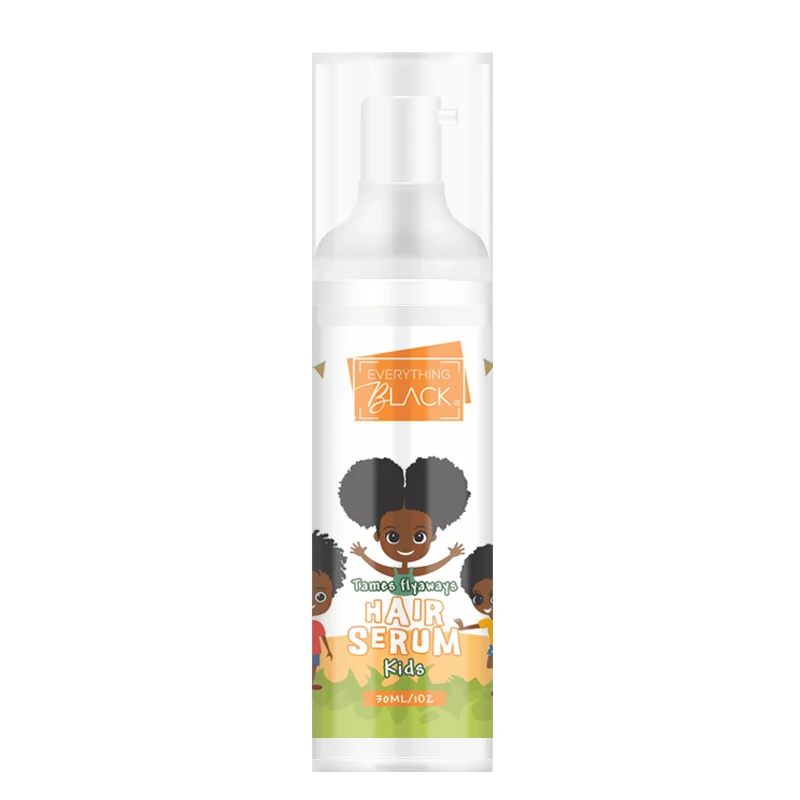 

EverythingBlack Private Label Sulfate Free Formaldehyde free Curl Kids African Hair Serum For Smoothing And Moisturizing