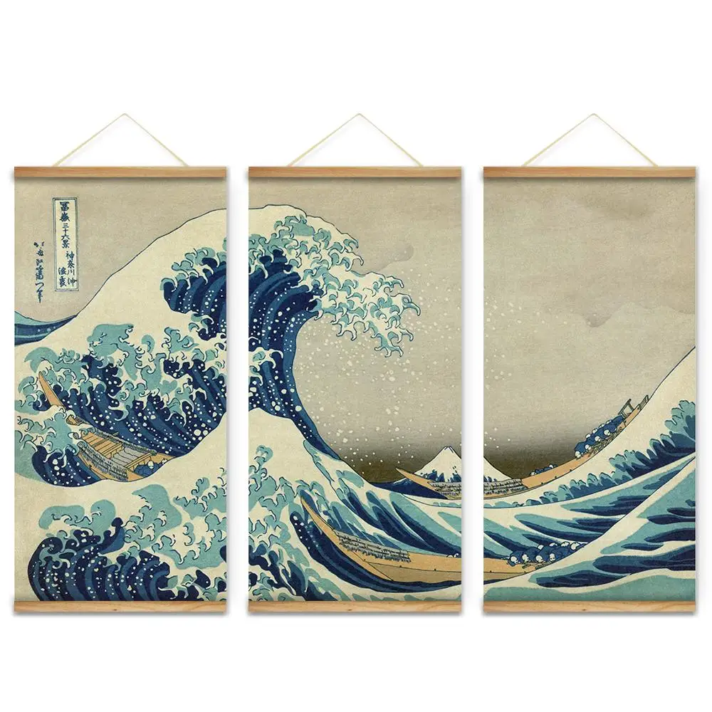 

Custom Print Wooden Scroll Wall Art