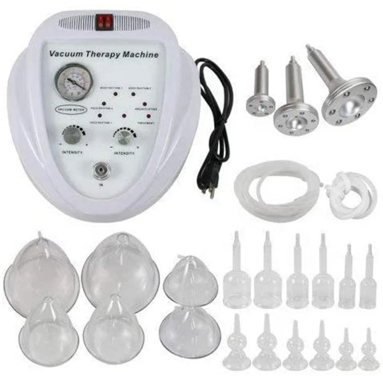 

2022 Adjust Models Butt Enlargement Cellulite Slimming Lymphatic Suction Buttocks Breast Massager Cupping Vacuum Therapy Machine, White
