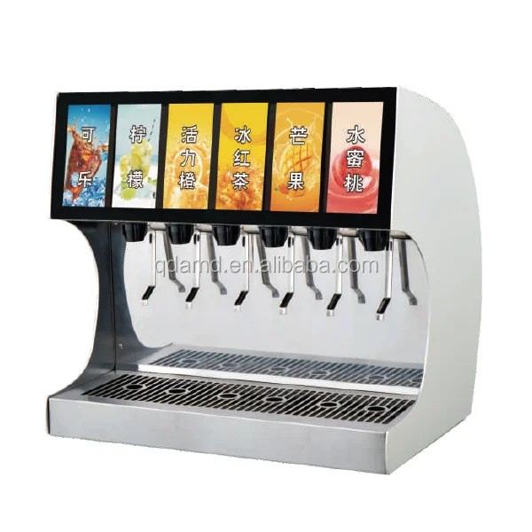 Lancer Commercial Fountains Soda Water Dispenser Cooler Machine For