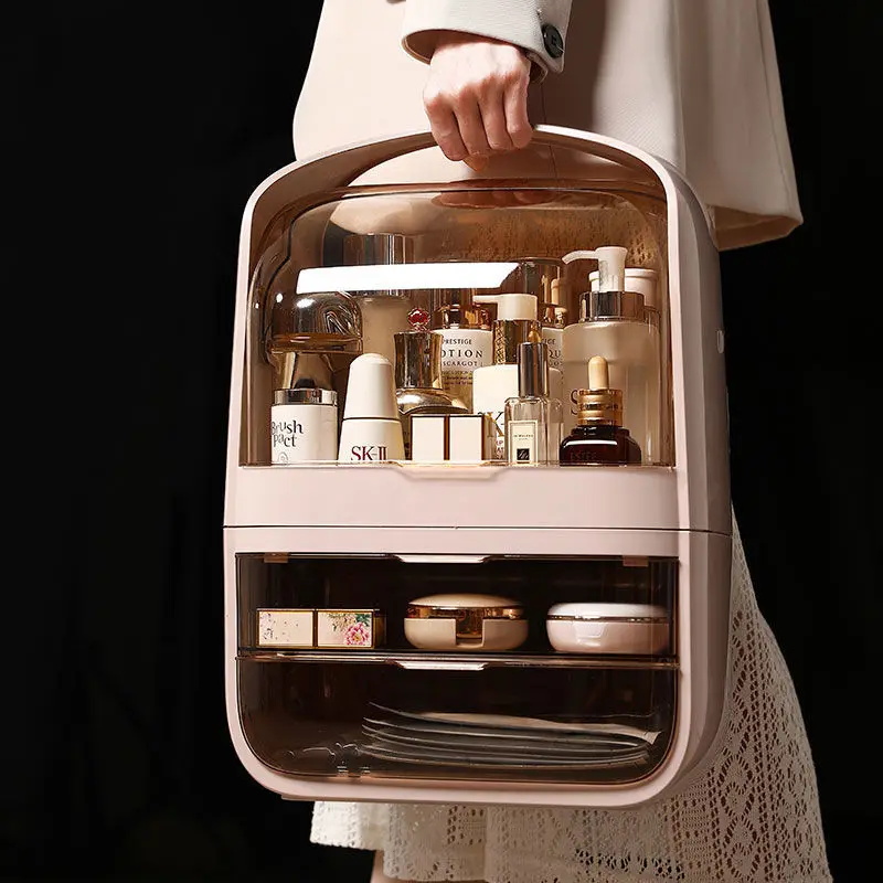 

2020 new plastic Cosmetics storage box make up organizer