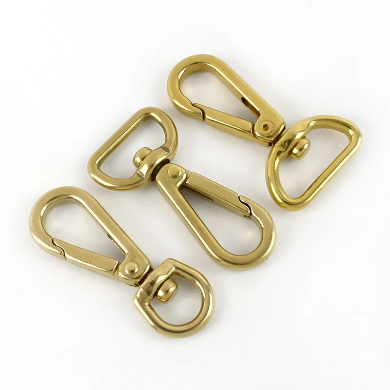 

Mettee AP257 11/18/20mm High-grade Brass Key Chain Hanging Buckle DIY Hardware Accessories Dog Collar Lobster Clasp