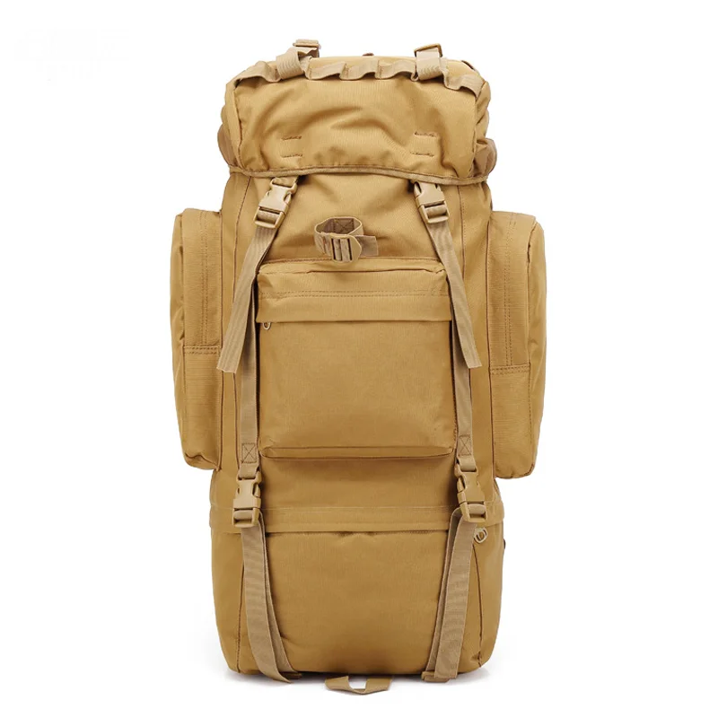 

Waterproof Hiking Military Camouflage Backpack Climbing Bag, As showed