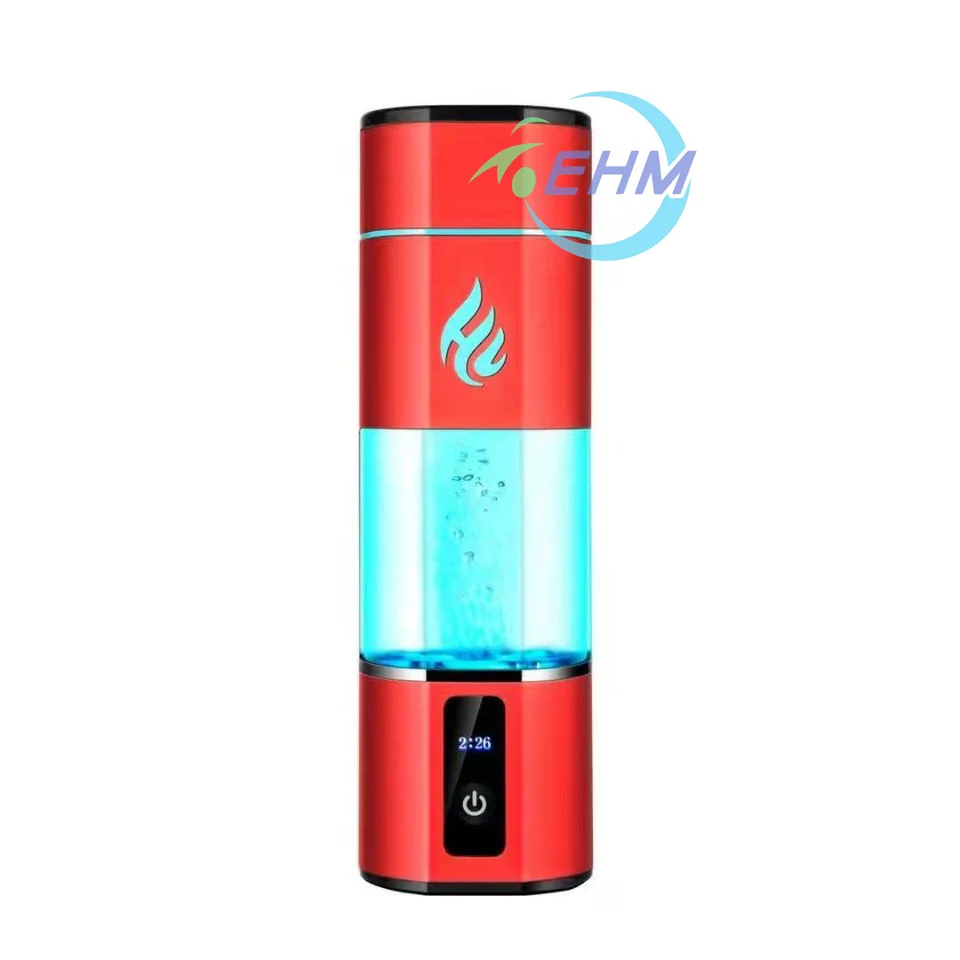 

5000ppb Hydrogen Rich Water Bottle Nano Hydrogen Water Generator Water Electrolysis Ionizer 300ML