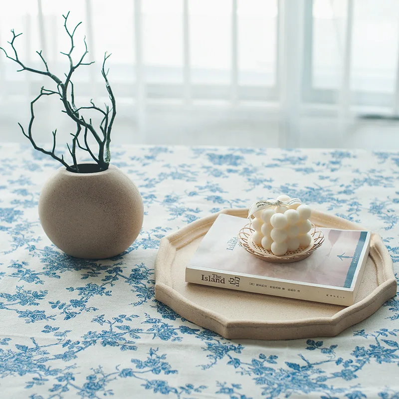 Retro Style Rose Flower Printe