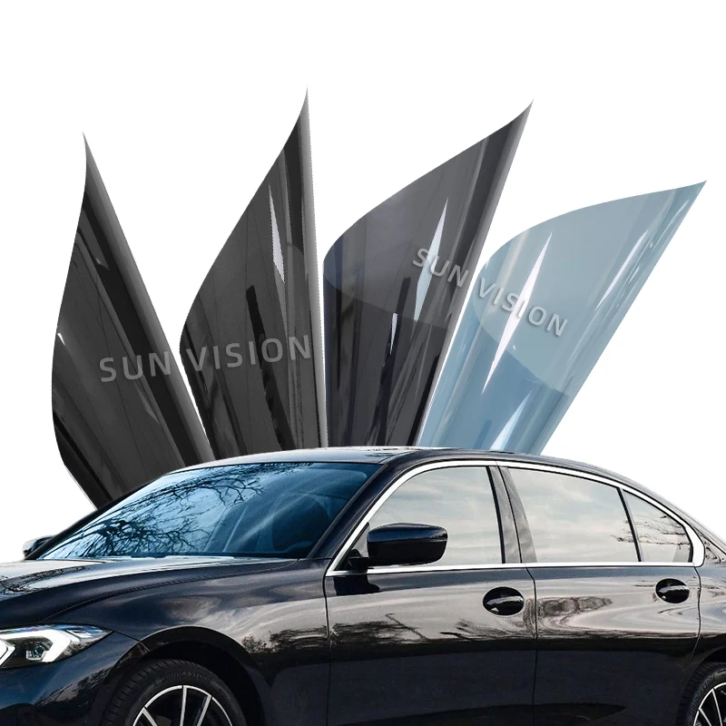 

IRR99% UVR99% Ultra Vision uv protection for car window tint Heat-resistant Sun Control Solar Nano Ceramic car window film roll