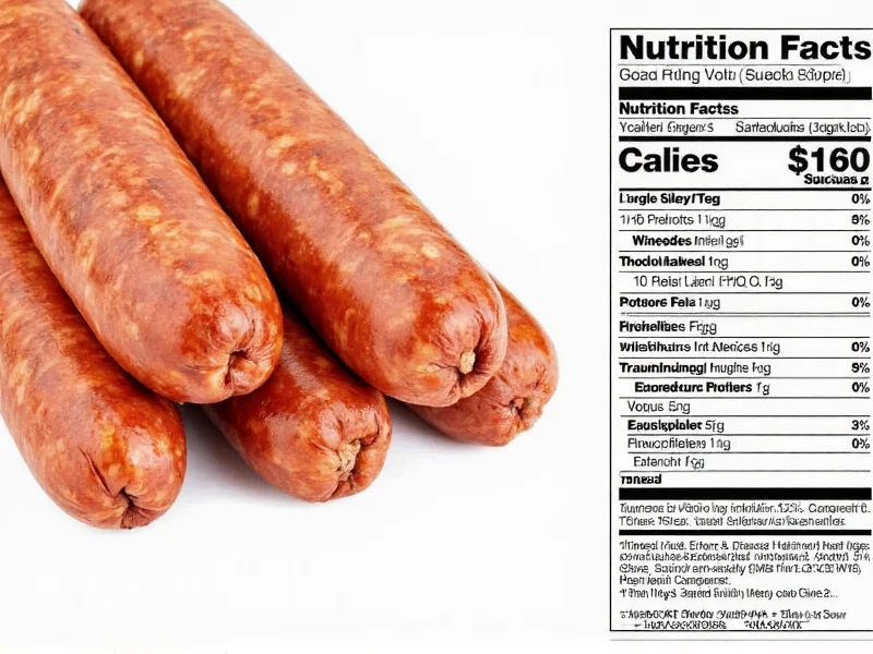 Sausage Links Nutrition Facts: Complete Breakdown