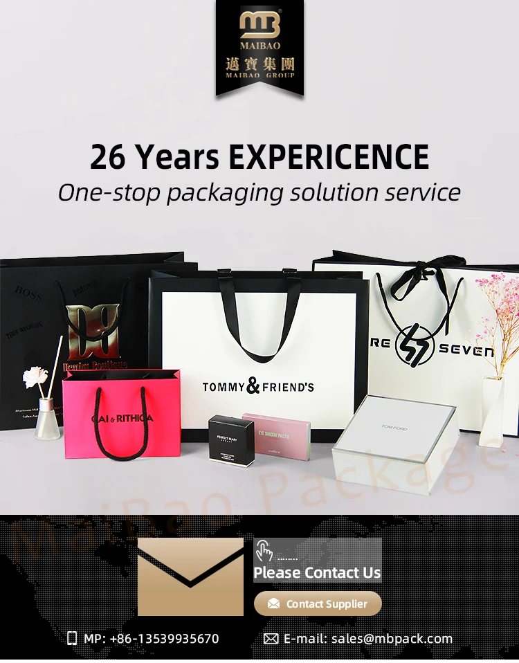 Competitive Price Elegant Customized Brand Logo Luxury Boutique