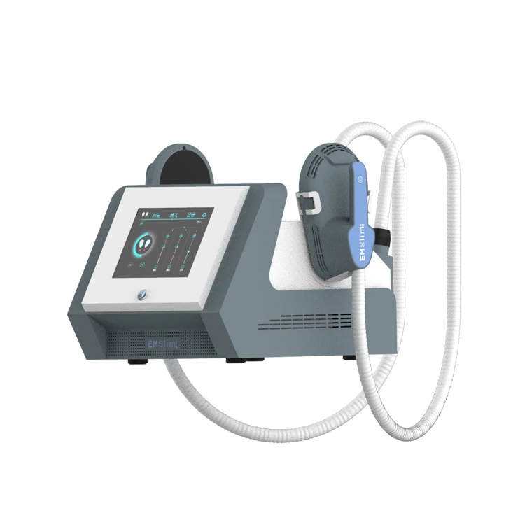 

portable 2 handles emt machine emslim with RF for weight loss fat removal body sculpting musclces