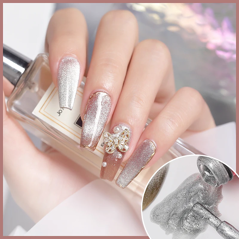 

AS 3D Cat Eye Nail Gel Polish 15ml Nail Painting Private Label Magnetic UV Charm Cat Eye Gel