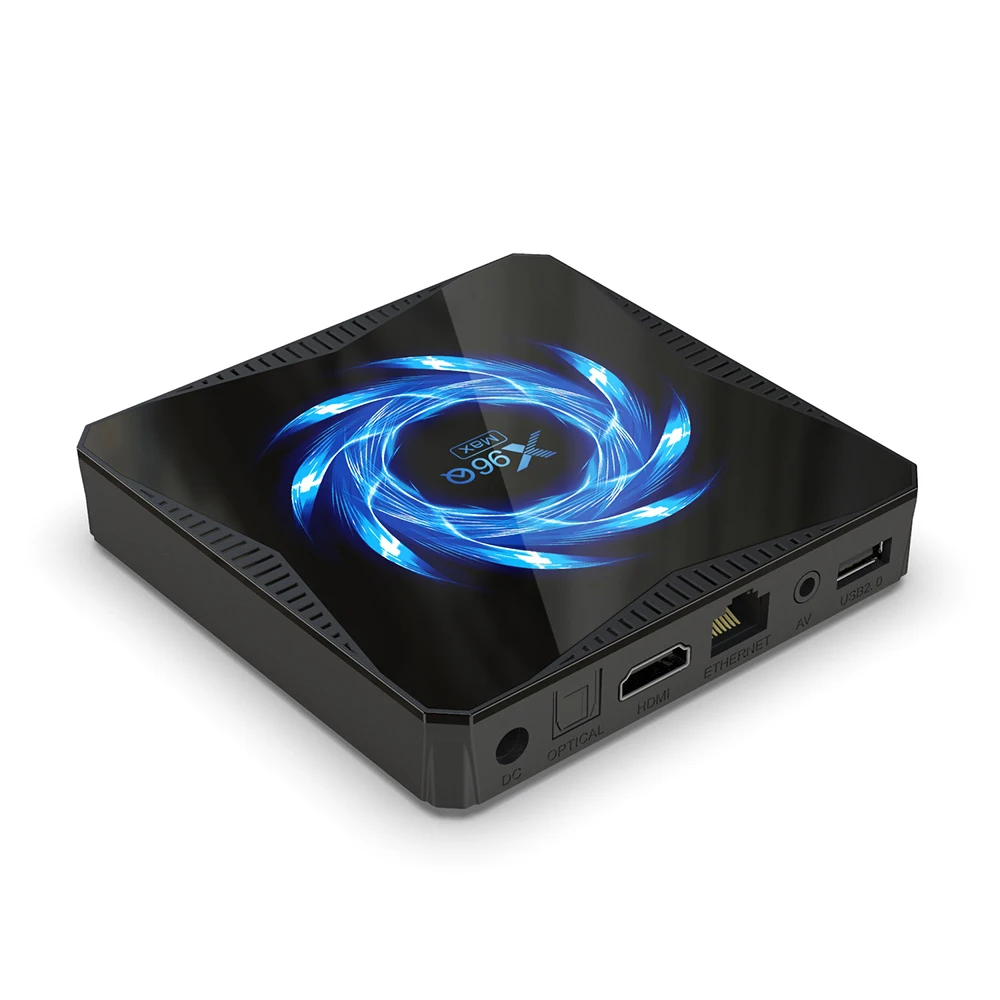 

JINMS X96Q MAX Android10.0 Smart TV Box WiFi BT5.0 4K HDR 4G 64G Streaming Set Top Box