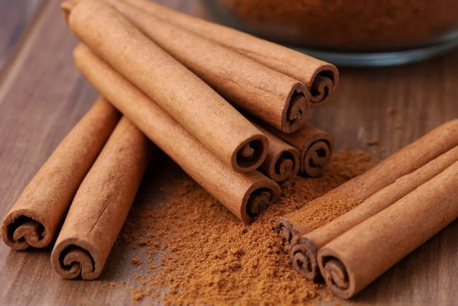 Close-up of cinnamon tree bark being carefully stripped from young shoots in Sri Lankan plantation