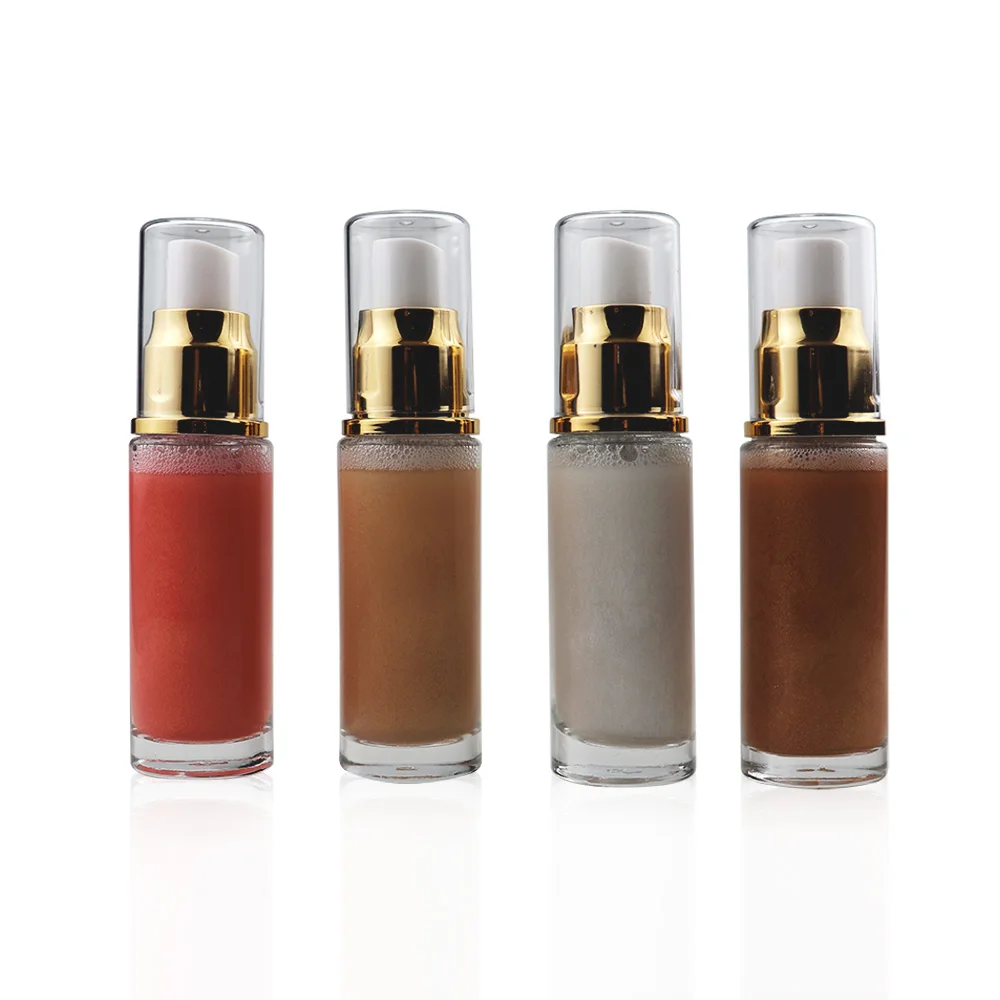 

Ready to send makeup 3 color highlight powder spray