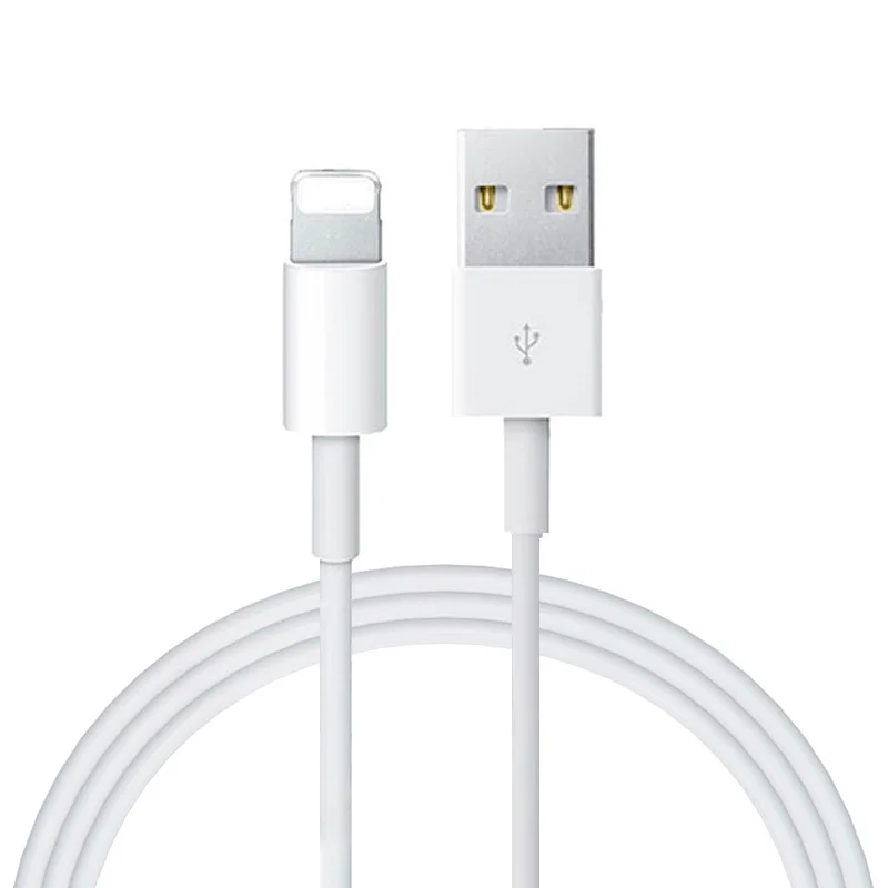 

High Quality Factory Wholesale Premium Usb Cable 2.1a Original Fast Charging Usb Data Cable For Mobile Iphone Charger Cable, White
