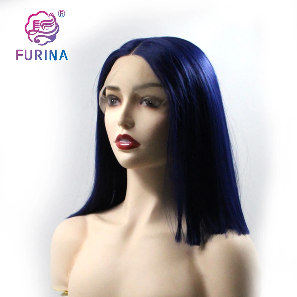 

New Hot sale T part lace front wigs 10inch middle part long silky straight natual almost human hair