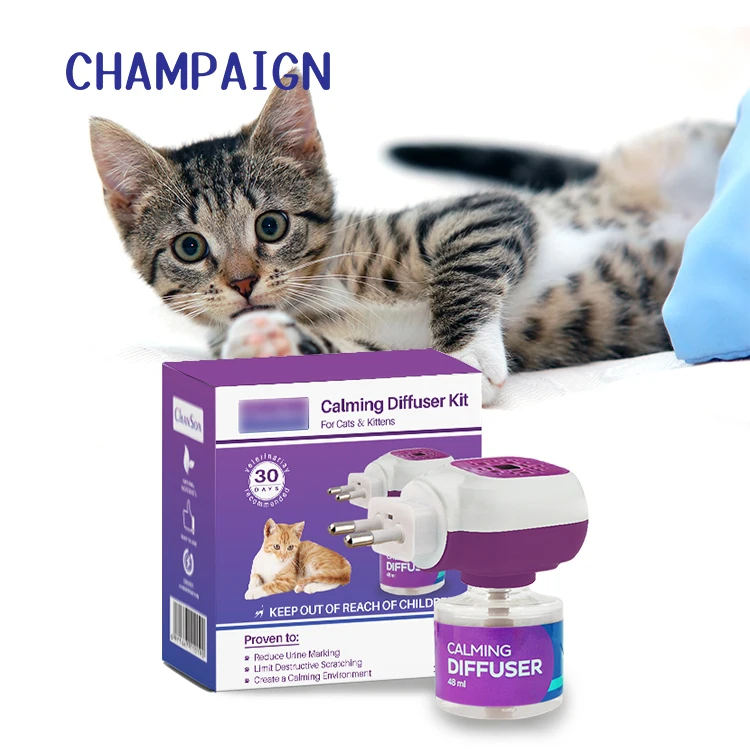 

Pet relax Dogs & Cats Calming Diffuser kit New Improved Anti-Stress Formula Natural Anti-Anxiety Treatment, Purple, green