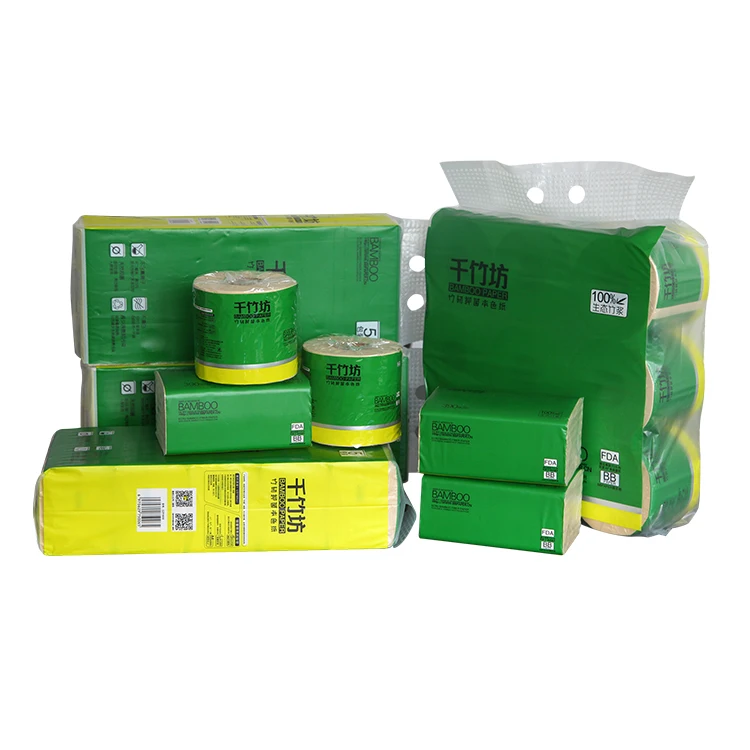 

Cheap Price Bamboo Fiber Soft Pack 3ply Fold Facial Tissue, Beige