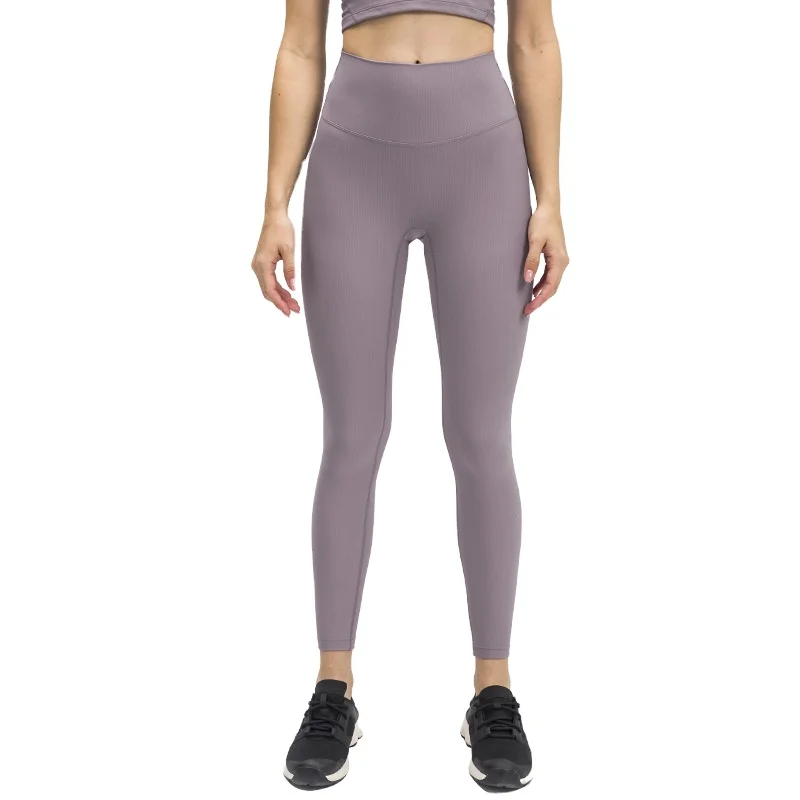 

high waist butt lift fitness yoga wear leggings Perspiration pants pantalones de yoga with No T line activewear leggings