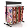Retail Store Floor Mat Exposition Display Showcase Floor Stand Metal Rug Display Rack Floor Mat Sample Display Rack