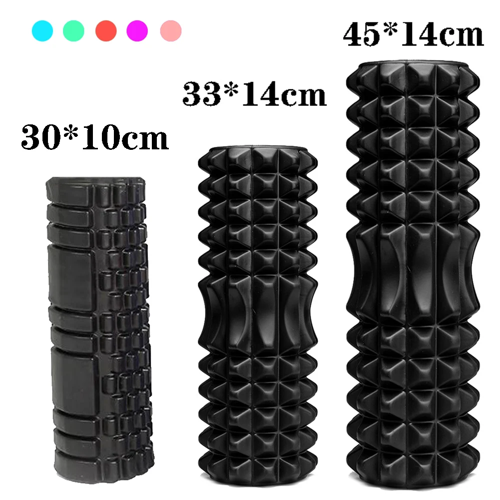 

massage roller Block Muscle Relax pilates Column Yoga Brick Gym Exercise Fitness Equipment Free Shipping