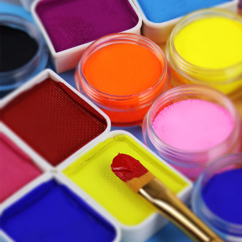 

Party Use Face Paint and Body Paint Colors, Colorful