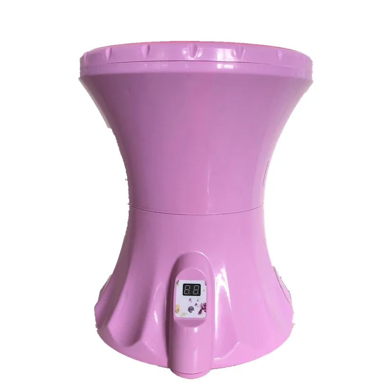 

Vaginal Spa Yoni Steam Seat Sitz Bath Moxibustion Herbal Steamer V Steam Kit Fumigation Instrument For Hips Post-Partum Care, Purple/pink