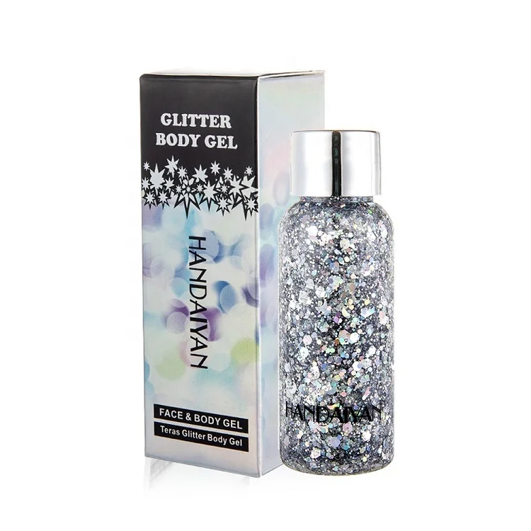 

Shimmer Neno Body Glitter Liquid Glitter For Eyes Faces, 9 colors for option