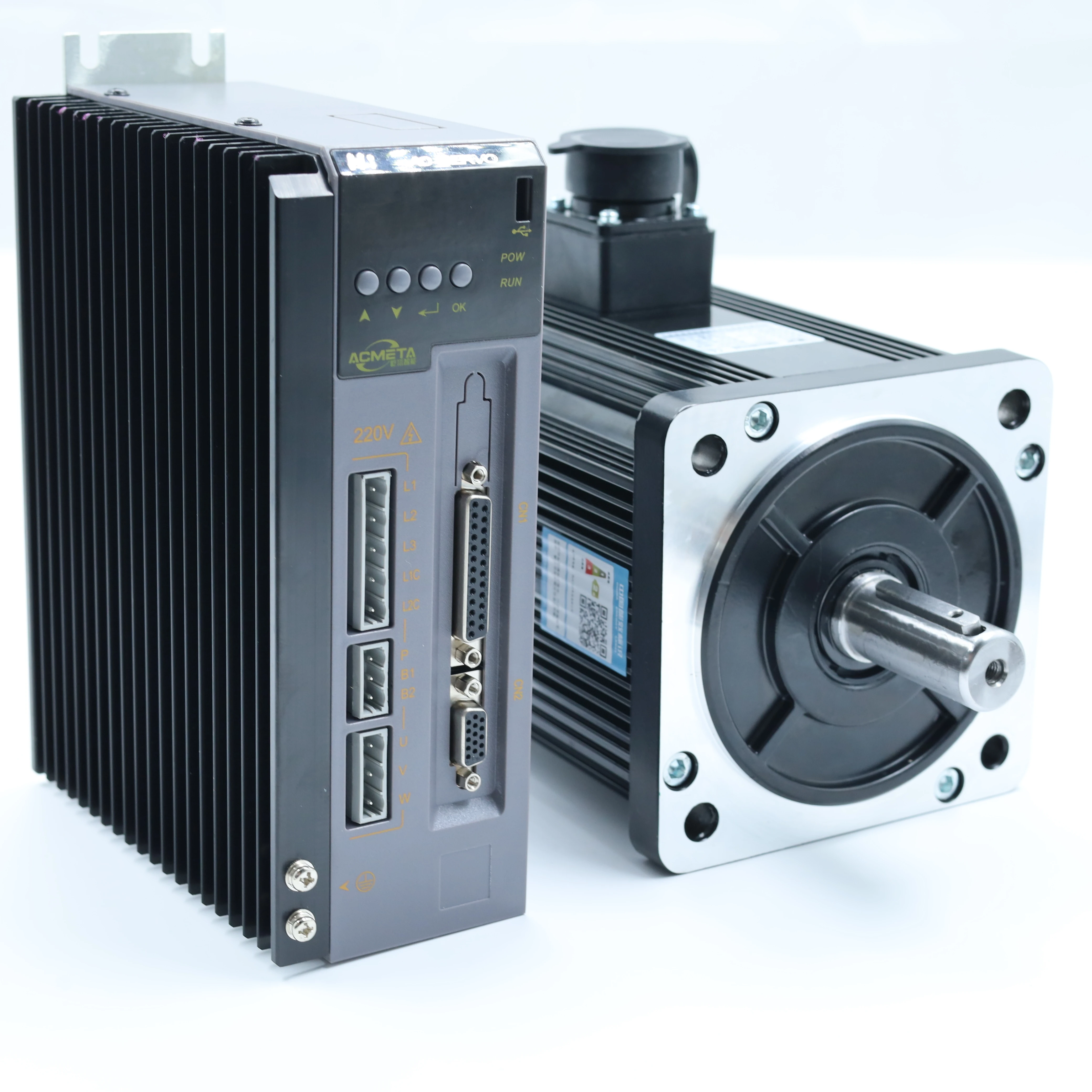 

Fiber laser cutting machine series servo motor drive ACMETA 1KW 1.5KW