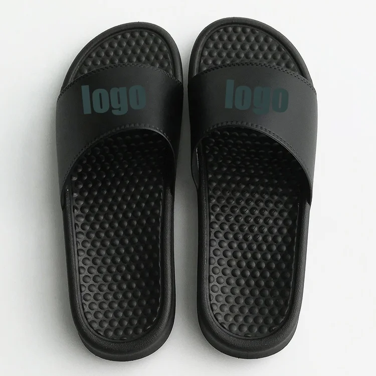 

Comfortable Customize blank slide sandalfoot Massage PVC women's slide footwear sandals custom logo slide sandal men slippers