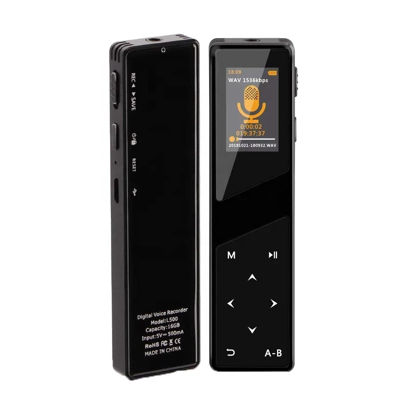 

Aomago 16GB MP3 Player Digital Voice Recorder Mini Audio Recording Pen Dictaphone with Touch Screen