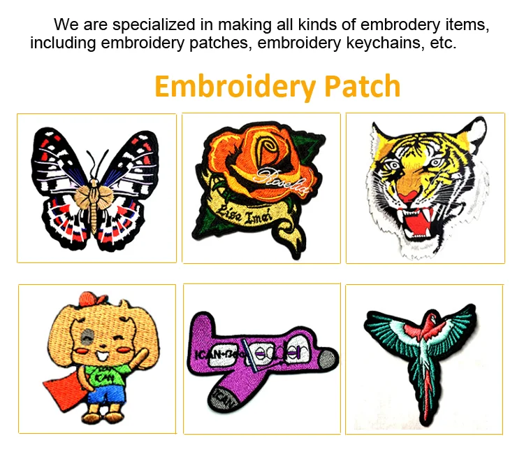 OEM fast ship sequin letter jeans chenille patches custom logo embroidered jacket fabric badge patch with best quality details