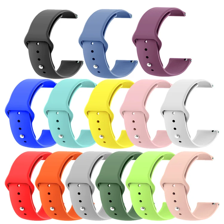 

Silicone Strap for Samsung Galaxy Active 2 40/44mm Galaxy Watch 3 41mm Bracelet Gear Sport Watch Bands