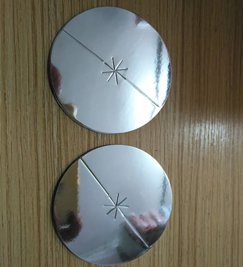 

Silver Protector Discs for Ear Candles, Beeswax Candle Protectors, Ear Candle Protective Disk/Disc