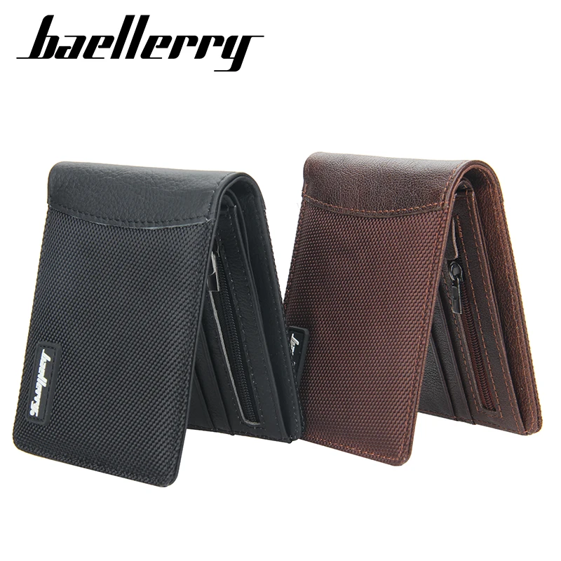 

Custom Best Selling Men coin purses men wallets brand names genuine leather waterproof Cash and card holder, Black/coffee