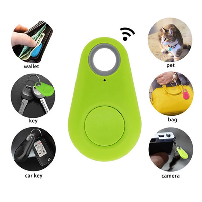 

Dog Pets Smart Gps Tracker Anti-lost Alarm Tag Wireless Blue tooth Tracker Child Wallet Bag Key Finder Locator, Optional