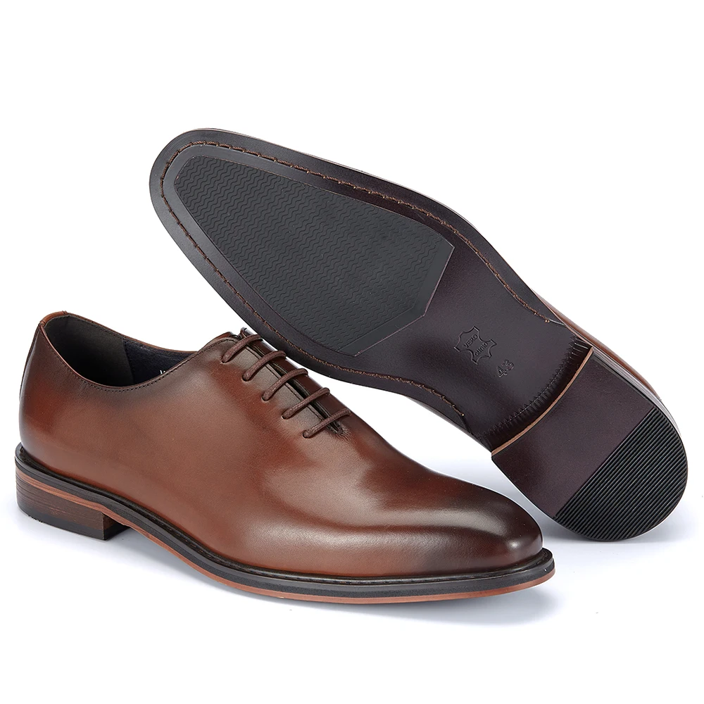 

Brand Plus Size 39-46 Oxford Men Shoes High Quality Four Seasons Genuine Leather Shoes Male Dress Shoes for Men