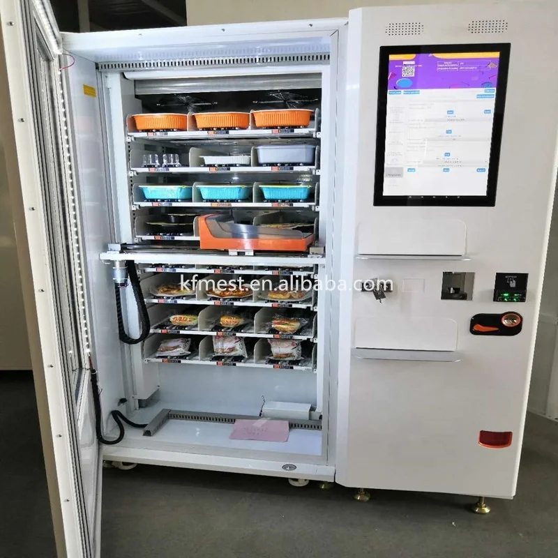 Smart Coffee Vending Machine Hot Food/hot Pizza/beverage Vending