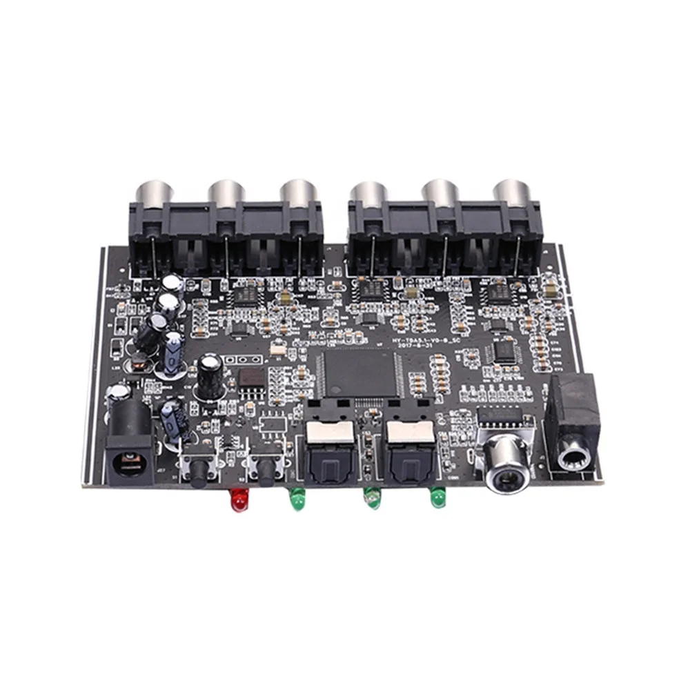 

Taidacent Home Theater 5.1 Channel Digital Optical Coaxial DTS RCA HiFi Stereo Audio Decoder Board