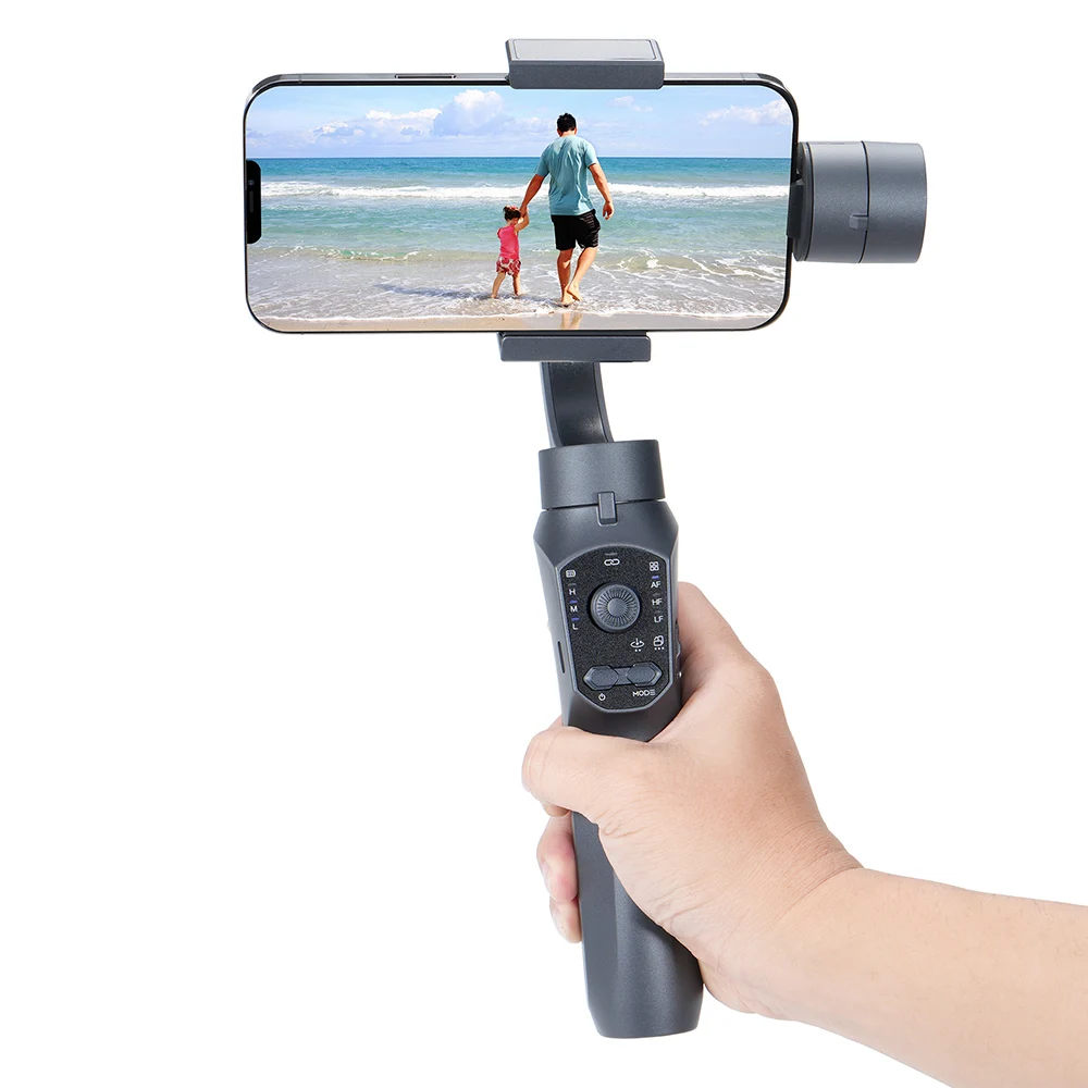 

3 Axis Smartphone Gimbal Stabilizer Selfie Stick Tripod Horizontal Vertical Shooting Face Tracking Mobile Gimbal For Tiktok Vlog