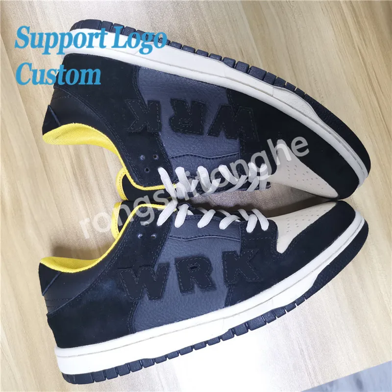 

INS Original Customize Men Skateboard shoes Manufactuer Custom Low Cut Sole Leather Sneaker Shoes, Custom color