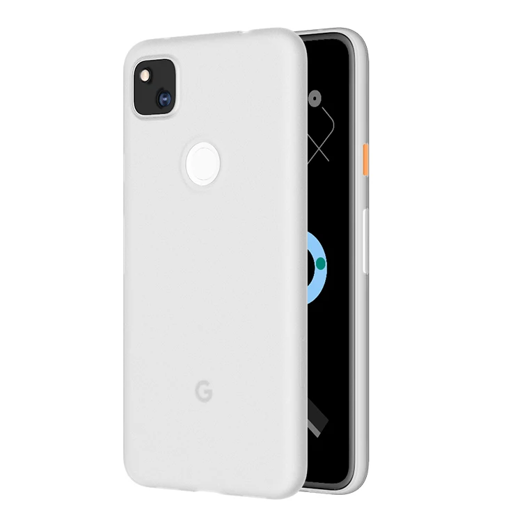 

Free shipping 0.35mm super thin for google cover slim for pixel 4a pp case, tiny matte surface for pixel 4a xl pp case, Frosted white,frosted black,solid black,red,blue