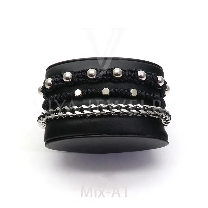 

Luxury stainless steel jewelry sets women beads bracelet sets, Customized color