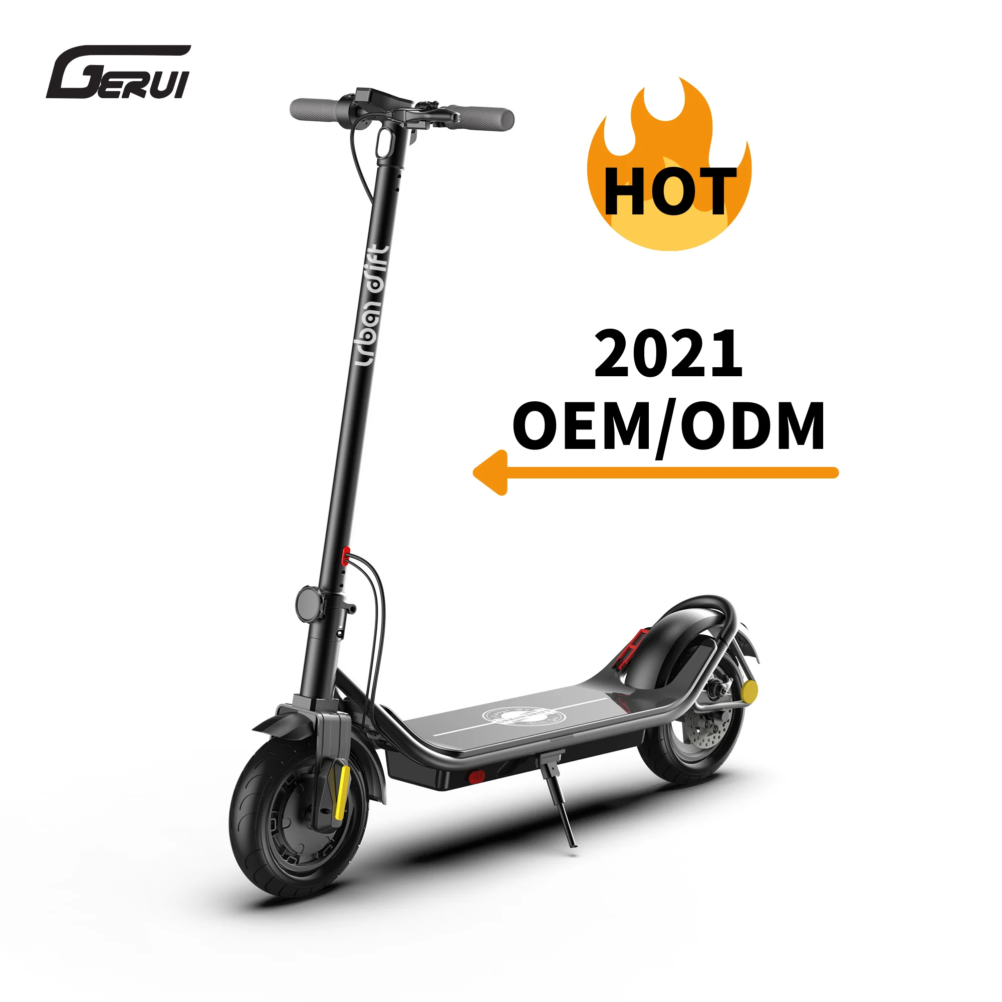 Urban Drift electric scooter 2021 New Arrival Eu Warehouse Electric Scooter Free Shipping Powerful 350w 36v Off Road E Scooter