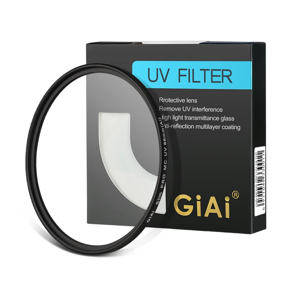 

GiAi slim MC 86mm Camera UV Filter nano coating camera filter