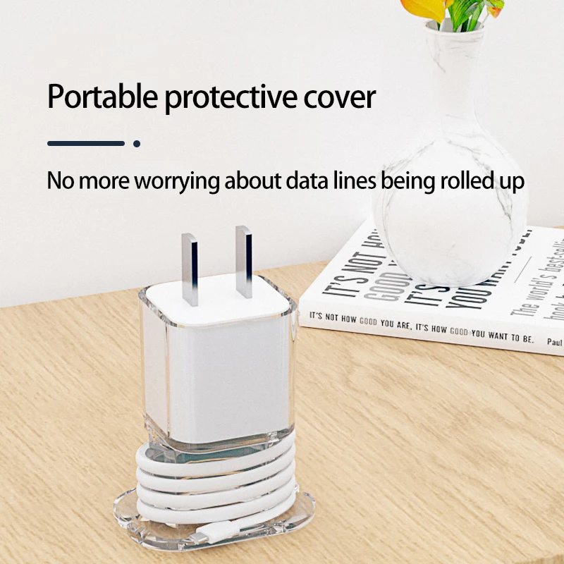 

China Manufacturer One MOQ Low Price TPU custom with logo apple wifi adapter plastic boxes case for apple 20w usb-c power