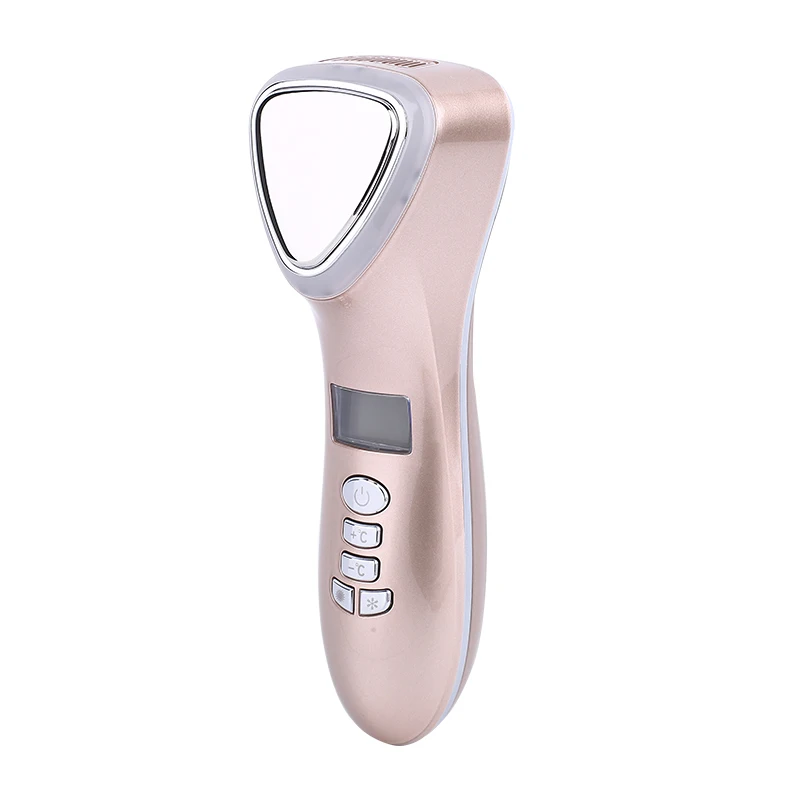 

Facial Massage Ems Micro Beauty Device RF Vibrating Hot and Cold Photon Beauty Instrument
