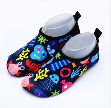 

Kids Swim Water Shoes Quick Dry Non-Slip Water Skin Barefoot Sports Shoes Beach Socks for Boys Girls, Customized color