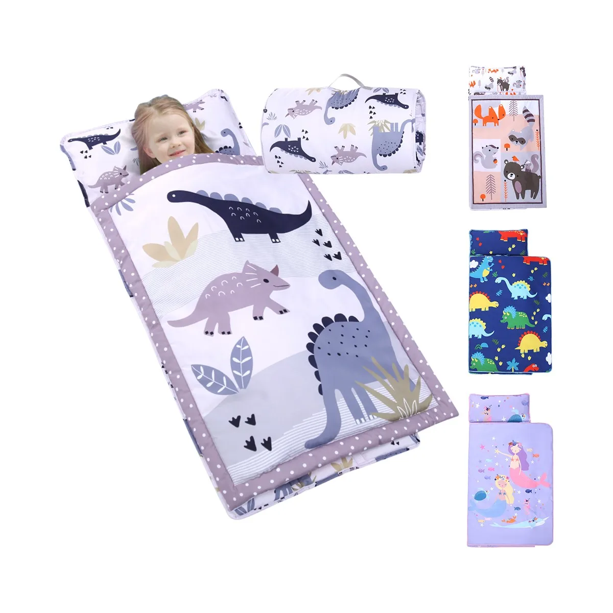 

Stock & Custom Unisex Kid Travel Sleeping Bag Soft Microfiber Toddler Nap Mat