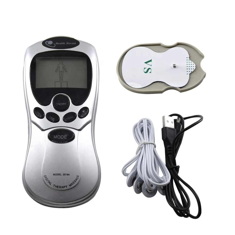 Electronic Pulse Back Pain Massage Device Nerve And Muscle Stimulator