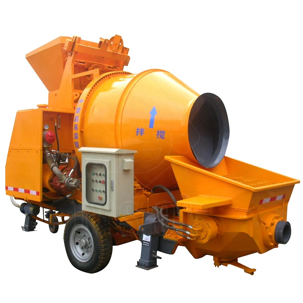 
JBT30 diesel mini concrete mixer pump hire images  (60560484883)
